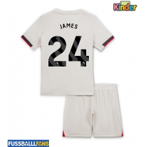 Chelsea Reece James #24 Auswärts Trikotsatz Kinder 2025-26 Kurzarm (+ Kurze Hosen)